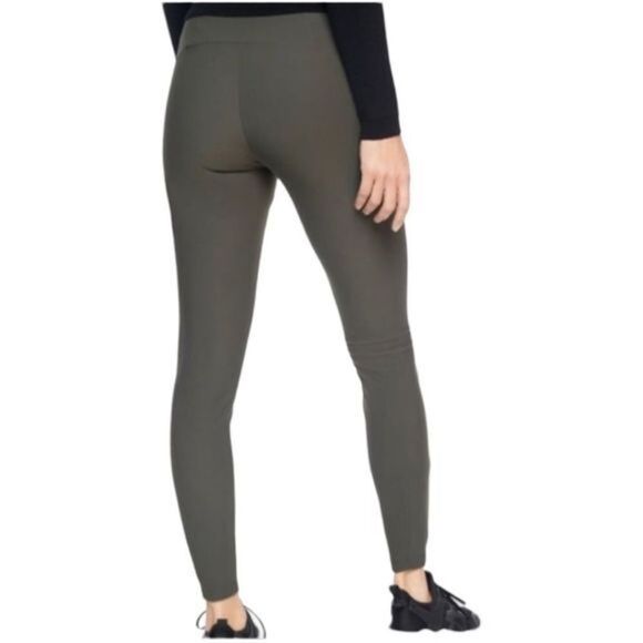 Athleta Madison Moto Tight Pants Arbor Size 4P High‎ Rise Activewear - Picture 2 of 15